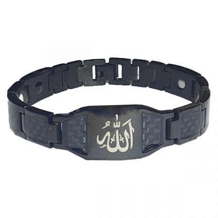 AllahHu Black Bracelet-0624