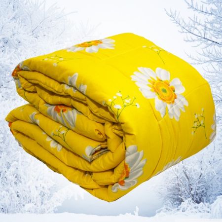 Yellow Color Cotton Comfort-CF209-Double