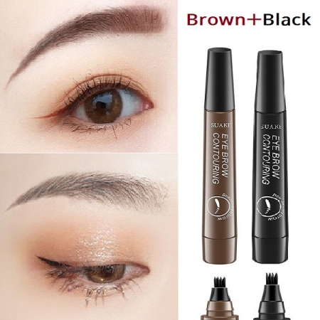 EYE BROW CONTOURING PEN- BLACK & BROWN