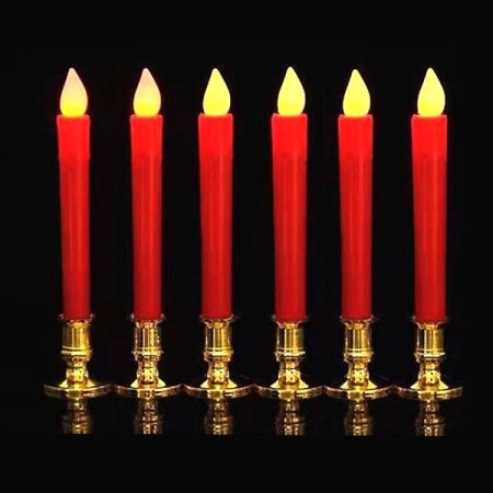 6 Pcs Digital Candle