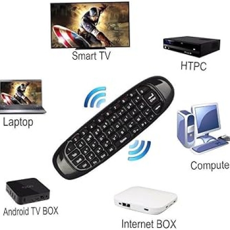 Voice Control Remote Air Mouse & Keyboard