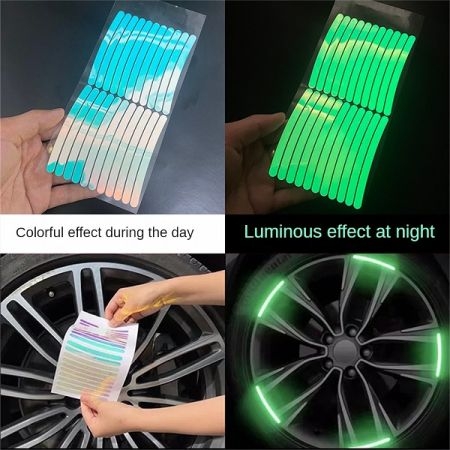 60 পিছ Car Luminous Strip
