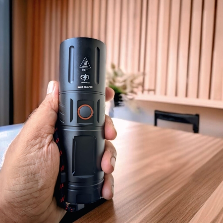 Zamboo Super Power LED Zoom Torch Light With Power Bank -20000 mAh