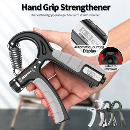 Hand Grip -Automatic Counting Display (5-60KG)